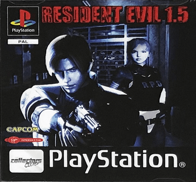 Resident Evil 1.5 box art for Playstation